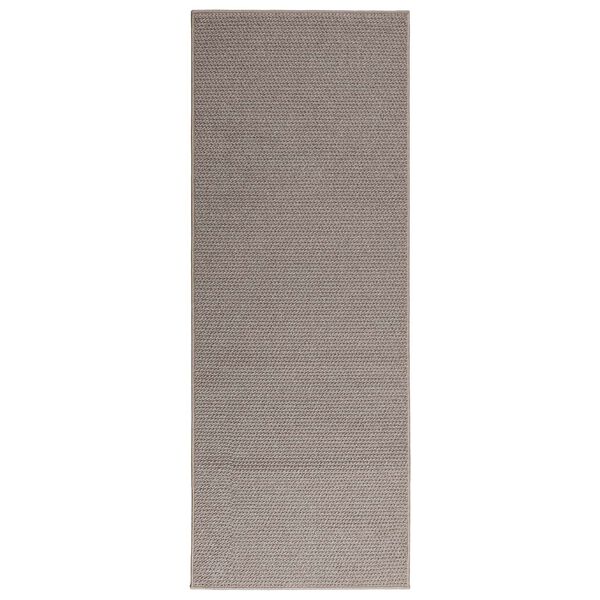 vidaXL Kusov&eacute; koberce Obd&eacute;ln&iacute;kov&yacute; LUGO Taupe 200 x 80 cm Polyester