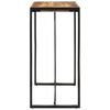 vidaXL Barov&yacute; stůl 110 x 55 x 110 cm masivn&iacute; hrub&eacute; mangovn&iacute;kov&eacute; dřevo