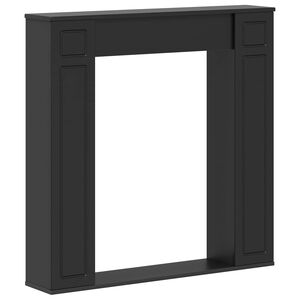 vidaXL R&aacute;m krbu Čern&aacute; 100 x 20 x 100 cm Kompozitn&iacute; dřevo