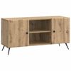 vidaXL Televizn&iacute; skř&iacute;ň Dub artisan 102 x 34,5 x 50 cm Kompozitn&iacute; dřevo