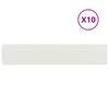 vidaXL Okraj tr&aacute;vn&iacute;ku 10 ks 20 x 103 cm Ocel B&iacute;l&aacute;