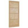 vidaXL Vnitřn&iacute; dveře 93 x 202 cm Překližka Př&iacute;rodn&iacute;