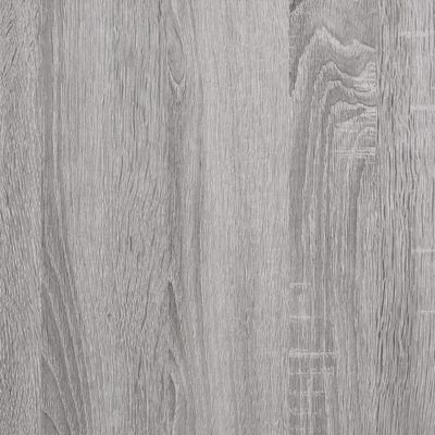 vidaXL Nástěnné police 8 ks šedé sonoma 40x20x1,5 cm kompozitní dřevo