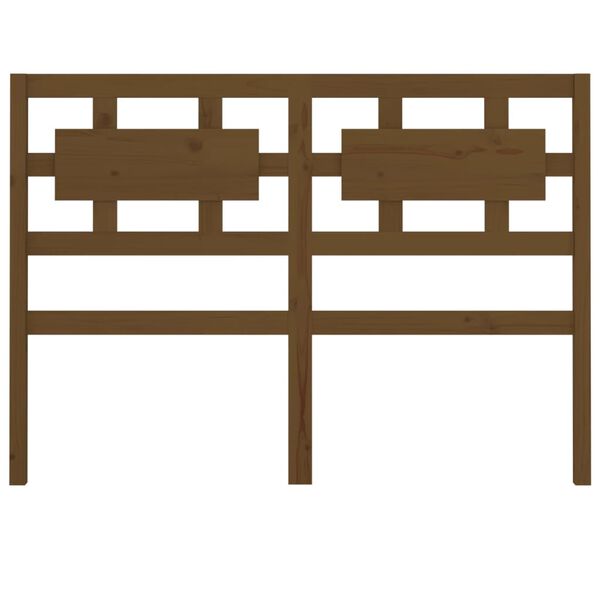 vidaXL Čelo postele medově hněd&eacute; 205,5 x 4 x 100 cm masivn&iacute; borovice