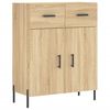 vidaXL Skř&iacute;ň highboard dub sonoma 69,5 x 34 x 180 cm kompozitn&iacute; dřevo