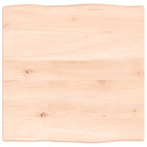 vidaXL Stoln&iacute; deska 40 x 40 x 2 cm neo&scaron;etřen&yacute; masivn&iacute; dub živ&aacute; hrana
