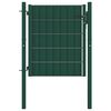 vidaXL Plotov&aacute; branka PVC a ocel 100 x 100 cm zelen&aacute;