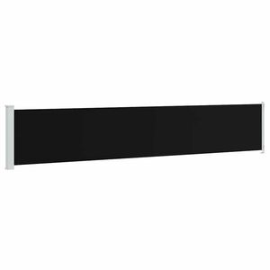 vidaXL Zatahovac&iacute; bočn&iacute; mark&yacute;za 117 x 600 cm čern&aacute;