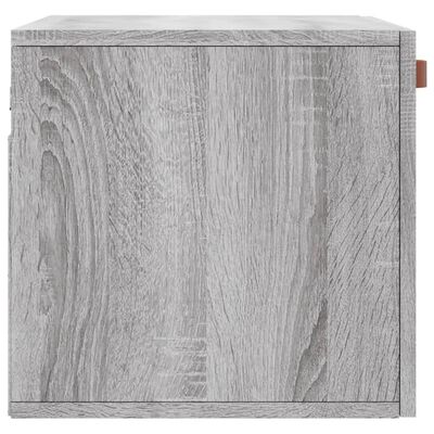 vidaXL Nástěnná skříňka šedá sonoma 60 x 36,5 x 35 cm kompozitní dřevo