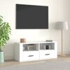 vidaXL TV skř&iacute;ňka b&iacute;l&aacute; 100 x 35 x 40 cm kompozitn&iacute; dřevo