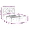 vidaXL R&aacute;m postele masivn&iacute; borovice 120 x 200 cm