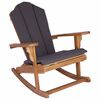 vidaXL Zahradn&iacute; houpac&iacute; křeslo Adirondack Př&iacute;rodn&iacute;