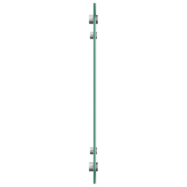 vidaXL Kuchyňská zástěna Světle šedá 70 x 40 x 0,6 cm tvrzené sklo