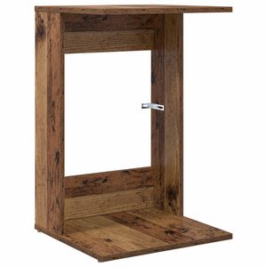 vidaXL Bočn&iacute; stůl Star&eacute; dřevo 40 x 38 x 62,5 cm Kompozitn&iacute; dřevo