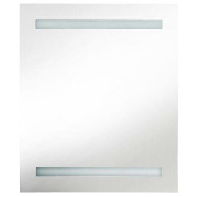 vidaXL LED koupelnová zrcadlová skříňka 50 x 13,5 x 60 cm