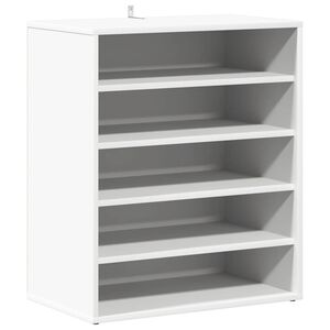 vidaXL Botn&iacute;k b&iacute;l&yacute; 60 x 35 x 70 cm kompozitn&iacute; dřevo
