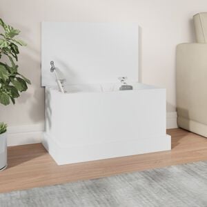 vidaXL &Uacute;ložn&yacute; box b&iacute;l&yacute; 50 x 30 x 28 cm, dřevo