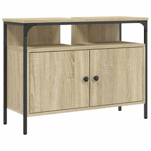vidaXL Koupelnov&aacute; skř&iacute;ňka pod umyvadlo dub sonoma 80x30x60 cm kompozit