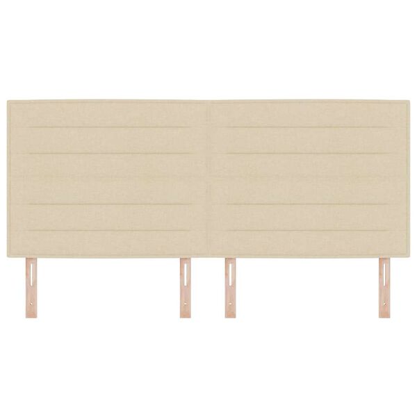 vidaXL Čelo postele Kr&eacute;mov&aacute; 200 cm textil