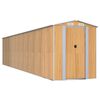 vidaXL Zahradn&iacute; kůlna světle hněd&aacute; 192x938x223 cm pozinkovan&aacute; ocel