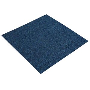 vidaXL Kobercov&aacute; dlaždice Modr&aacute; 50 x 50 cm 36 ks PP a bitumen