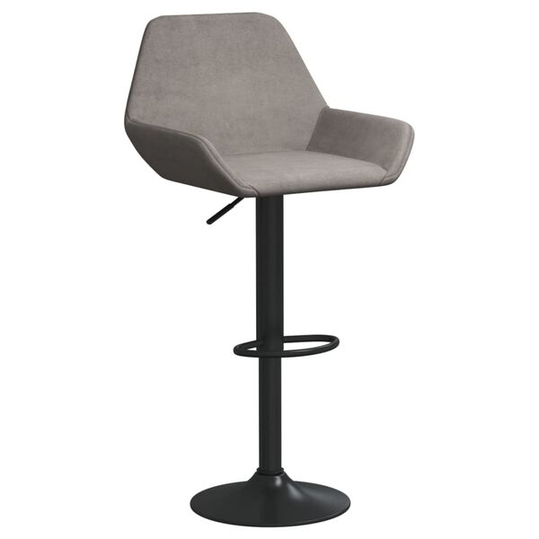 vidaXL Barov&eacute; židle 2 ks světle &scaron;ed&eacute; samet