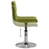 vidaXL Barov&aacute; židle světle zelen&aacute; samet