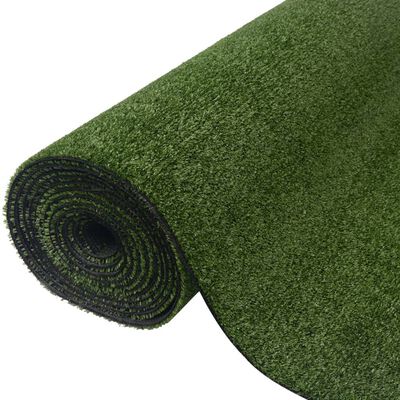vidaXL Umělá tráva 1,5x5 m/7–9 mm zelená