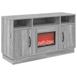 vidaXL Elektrick&yacute; krb &Scaron;ed&yacute; Sonoma 100 x 33 x 55 cm Kompozitn&iacute; dřevo