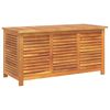 vidaXL Zahradn&iacute; &uacute;ložn&yacute; box s lamelami 113 x 50 x 56 cm masivn&iacute; ak&aacute;cie