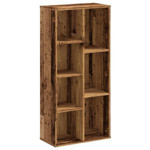 vidaXL Knihovna old wood 50 x 25 x 105 cm kompozitn&iacute; dřevo