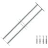Nastaviteln&aacute; bezpečnostn&iacute; okenn&iacute; mř&iacute;ž se 2 př&iacute;čkami 700&ndash;1050 mm