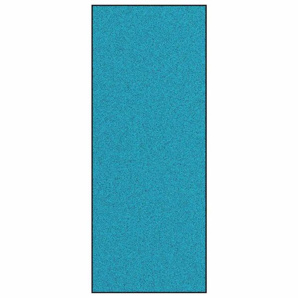 vidaXL Rohož Jin&yacute; Cyan a Čern&aacute; 120 x 300 cm Polyamid a PVC