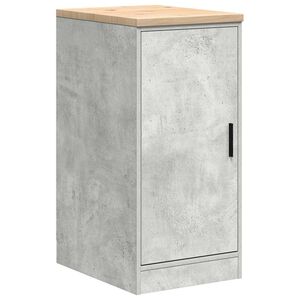 vidaXL Gar&aacute;žov&aacute; skř&iacute;ň Betonově &scaron;ed&aacute; 40x51x85 cm Borovicov&yacute; masiv