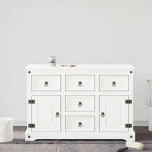 vidaXL Barva na nábytek Bílá 10 x 10 x 12,2 cm Tisk na zeď