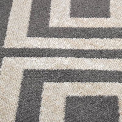 vidaXL Venkovní koberec hladce tkaný 115 x 170 cm světle černobéžový