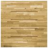 vidaXL Stoln&iacute; deska z dubov&eacute;ho masivu čtvercov&aacute; 23 mm 70 x 70 cm