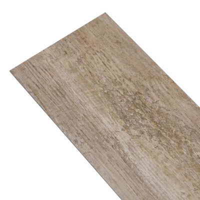 vidaXL Podlahová krytina PVC 5,02 m² 2 mm samolepicí bělené dřevo