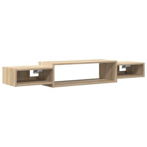 vidaXL N&aacute;stěnn&aacute; TV skř&iacute;ň Dub sonoma 140 x 28 x 21 cm