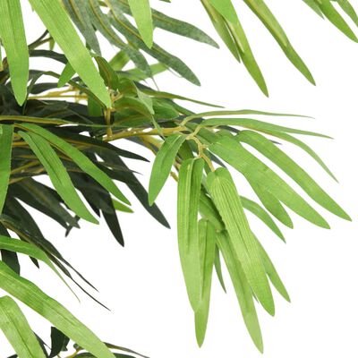 vidaXL Umělý bambus 500 listů 80 cm zelený