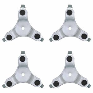 vidaXL N&aacute;bytkov&eacute; kolečka 4 ks 16x14,5x5,5 cm ocel 180 kg