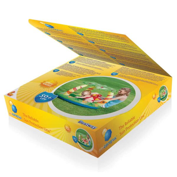 Bestway Nafukovac&iacute; dětsk&yacute; baz&eacute;nek s UV ochranou Jungle 52179