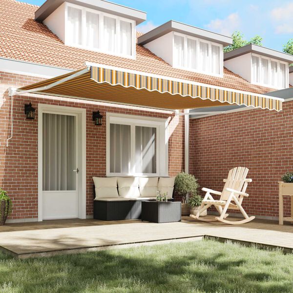 vidaXL Budsorovateln&eacute; zastře&scaron;en&iacute; V&iacute;cebarevn&yacute; 400 &times; 300 cm Polyester