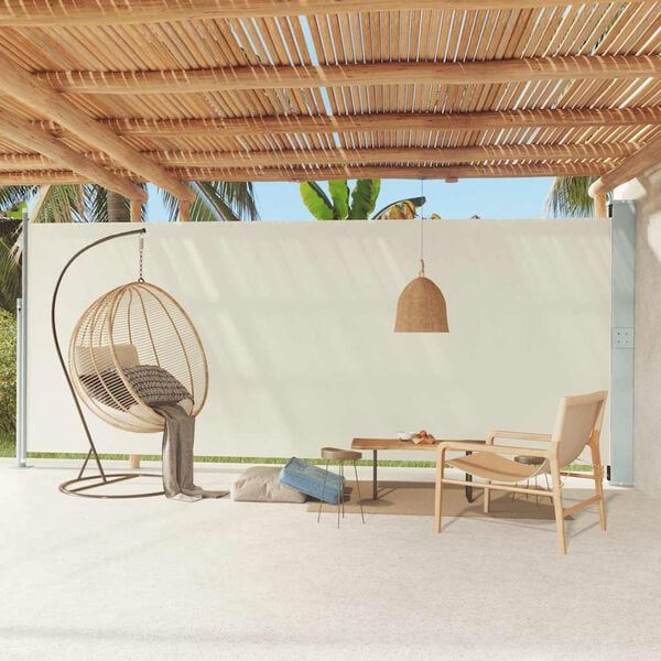 vidaXL Zatahovac&iacute; bočn&iacute; mark&yacute;za 220x600 cm kr&eacute;mov&aacute;