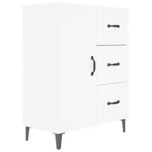 vidaXL Př&iacute;born&iacute;k b&iacute;l&yacute; 69,5 x 34 x 90 cm kompozitn&iacute; dřevo