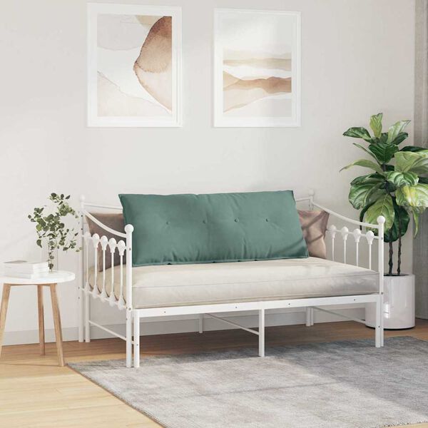 vidaXL Pol&scaron;t&aacute;ř na z&aacute;da Mořsk&aacute; zelen&aacute; 120 x 50 cm Žebrovan&aacute; l&aacute;tka