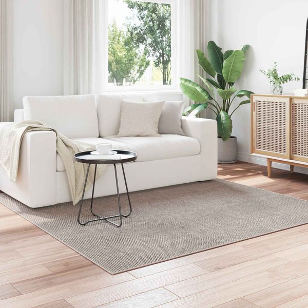 vidaXL Kusov&eacute; koberce LUGO Kr&eacute;mov&aacute; a Taupe 200 x 200 cm Polyester