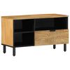 vidaXL TV skř&iacute;ňka hněd&aacute; 80x33x46 cm Masivn&iacute; dřevo Mango