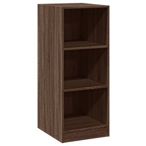 vidaXL &Scaron;atn&iacute; skř&iacute;ň hněd&yacute; dub 48 x 41 x 102 cm kompozitn&iacute; dřevo