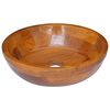 vidaXL Um&yacute;vadlo masivn&iacute; teak &Phi;40 x 10 cm